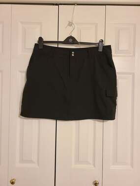 Bimini Bay size 14 women's black fishing skort
